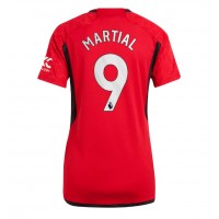 Ženski Nogometni dresi Manchester United Anthony Martial #9 Domači 2023-24 Kratek Rokav